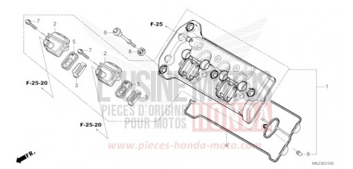 CYLINDER HEAD COVER CBR600R3R de 2024